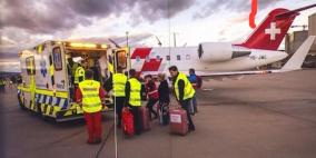 سبعة أطفال جرحى من غزة يصلون سويسرا لتلقي العلاج