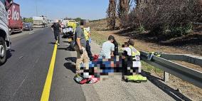 مصرع امرأة من جسر الزرقاء في حادث دهس على شارع الشاطئ