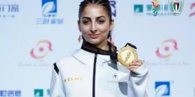 فيفيان عليص تمنح فلسطين الميدالية الذهبية في دورة الألعاب الآسيوية للشباب