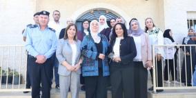 وزيرتا شؤون المرأة والتنمية الاجتماعية ومحافظة رام الله والبيرة يزرن مركز حماية المرأة في بيتونيا