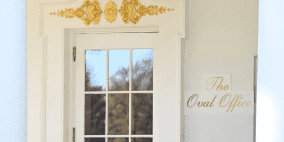 زخرفة ذهبية في البيت الأبيض.. ما قصتها؟