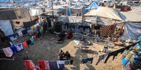 خاص| منخفض جوي يهدد خيام النازحين في غزة.. واقع إنساني كارثي ومعاناة تتفاقم