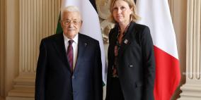 الرئيس يلتقي رئيسة البرلمان الفرنسي