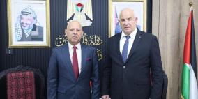 وزير الداخلية يستقبل سفير سلطنة عُمان لدى دولة فلسطين