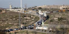 الاحتلال ينصب حاجزا عسكريا عند مدخل ترمسعيا شمال رام الله