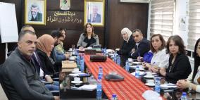 "شؤون المرأة" ومؤسسات حقوقية ومجتمعية تعقد لقاء لمواجهة انتهاكات الاحتلال
