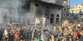 22 شهيدا في غارات للاحتلال على غزة ودير البلح ومخيم النصيرات