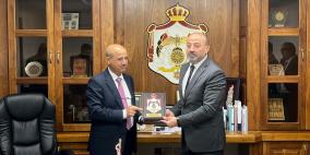 النائب العام يبحث مع نظيره الأردني سُبل تطوير التعاون القضائي