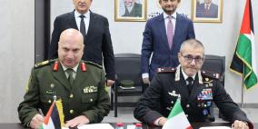 الداخلية والدفاع الإيطالية تجددان اتفاقية التعاون التقني لتدريب قوى الأمن الفلسطينية