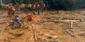 قتلى ومفقودون.. هبوط أراضٍ وعواصف ممطرة تحصد الأرواح في إندونيسيا