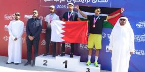 فلسطين تنتزع البرونزية في أول بطولة ترايثلون مصنفة دوليا لغرب آسيا