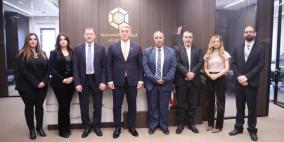 مجلس إدارة "المؤسسة الفلسطينية لضمان الودائع" الجديد يعقد اجتماعه الأول