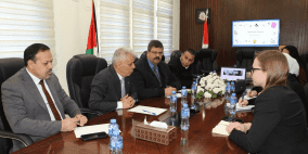 وزير التربية والتعليم العالي يلتقي وفداً من البنك الدولي