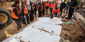 4 شهداء جراء سلسلة غارات استهدفت جنوب قطاع غزة