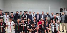 فريق الجالية الفلسطينية يفوز على نظيره المغربي في بطولة الجاليات العربية لخماسيات كرة القدم بعُمان