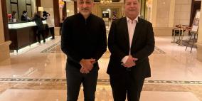 بكين.. السفير عواد يلتقي مندوب فلسطين لدى الجامعة العربية