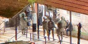 قوات الاحتلال تحتجز مصلين داخل مسجد في كفر نعمة غرب رام الله