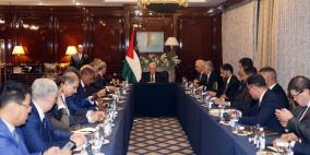 الرئيس يستقبل السفراء العرب المعتمدين لدى روسيا