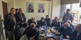 اللواء العبد إبراهيم خليل يلتقي أمين سر إقليم حركة فتح في لبنان