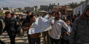 غزة: شهيدان في قصف الاحتلال مخيم المغازي وغارات على رفح