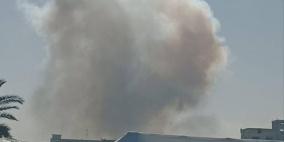 بالفيديو: الاحتلال يقصف خيام النازحين في مواصي خان يونس