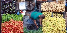 الإحصاء: ارتفاع أسعار المستهلك في فلسطين بنسبة 1.11%