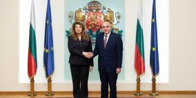 السفير الآغا يقدم أوراق اعتماده إلى رئيسة جمهورية بلغاريا