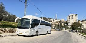 بلدية بيرزيت: إزالة باص متوقف على الشارع العام – جفنا