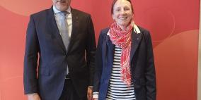 السفير ليث عرفة يبحث مع رئيسة الجامعة التقنية في برلين تعزيز التعاون الأكاديمي