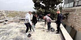 الاحتلال يجبر مقدسيا على هدم جزء من منزله ذاتيا في بلدة صور باهر