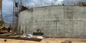 سلطة المياه تعلن تحقيق تقدم ملموس في مشروع تزويد المياه بالجملة (نقطة ربط عابود)