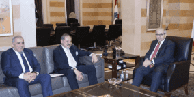 رئيس مجلس الوزراء اللبناني يستقبل الممثل الخاص للرئيس الفلسطيني ويبحثان أوضاع المخيمات والنزوح
