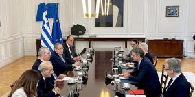    الشيخ يلتقي رئيس الوزراء اليوناني ويبحث معه التطورات في فلسطين والمنطقة