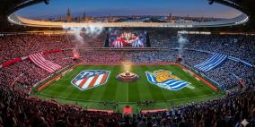 القنوات الناقلة لمباراة أتلتيكو مدريد وريال سوسيداد في نهائي كأس ملك إسبانيا 2026.. والناقل الوحيد مجاناً!