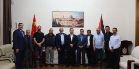 بكين.. عواد يستقبل وفود فلسطينية الى الصين الشعبية