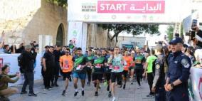 بالأسماء: تتويج الفائزين في ماراثون فلسطين الدولي العاشر في بيت لحم