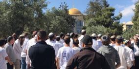 عشرات المستوطنين يقتحمون المسجد الأقصى