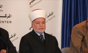 المفتي العام يدعو إلى وأد الفتنة في بيت أمر وحقن الدماء