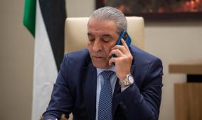 الشيخ يهاتف وزير الخارجية المصري ويبحث معه الأوضاع في المنطقة