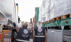  الإمارات تواصل مؤازرتها للغزيين بدعم من وكالة الإمارات للمساعدات الدولية