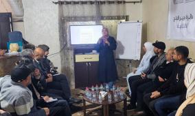 لجنة الانتخابات في دير البلح تنفذ تدريبات للقوائم المرشحة