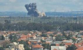 صاروخ إيراني يسقط قرب محطة كهرباء الخضيرة وسط تفعيل صفارات الإنذار