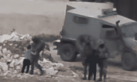 بالفيديو| الاحتلال يقتحم قرية المغير وينكّل بطفلين