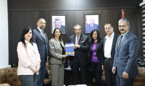 وزير العدل يلتقي وفدا من الهيئة الأهلية لاستقلال القضاء وسيادة القانون "استقلال"