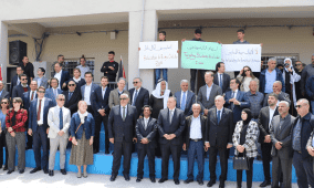 "التربية" تنظم زيارة دعم ومناصرة لطلبة مدرسة المغير الثانوية في ظل الاعتداءات المتواصلة