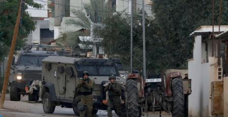قوات الاحتلال تقتحم كفل حارس لتأمين اقتحام المستوطنين للمقامات الإسلامية