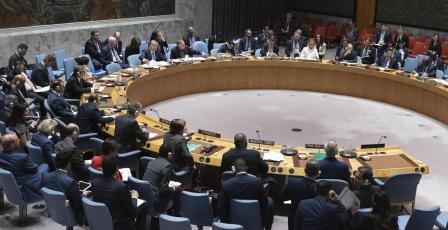 الولايات المتحدة الأميركية تتولى رئاسة مجلس الأمن الدولي للشهر الجاري