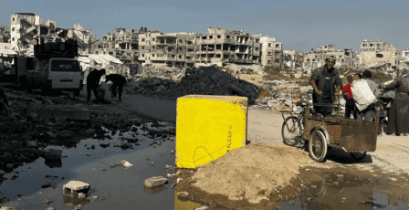 خاص| “الخط الأصفر” يخنق الإنتاج الزراعي ويرفع أسعار الغذاء في غزة