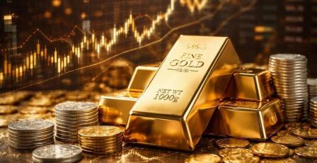 انخفاض أسعار الذهب مع ارتفاع مؤشر الدولار عالميا