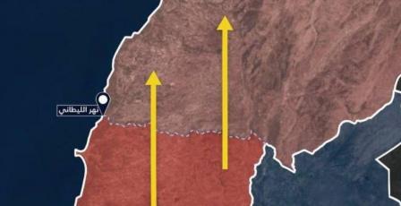 جيش الاحتلال يطالب أهالي جنوب لبنان بالتوجه إلى شمال نهر الليطاني